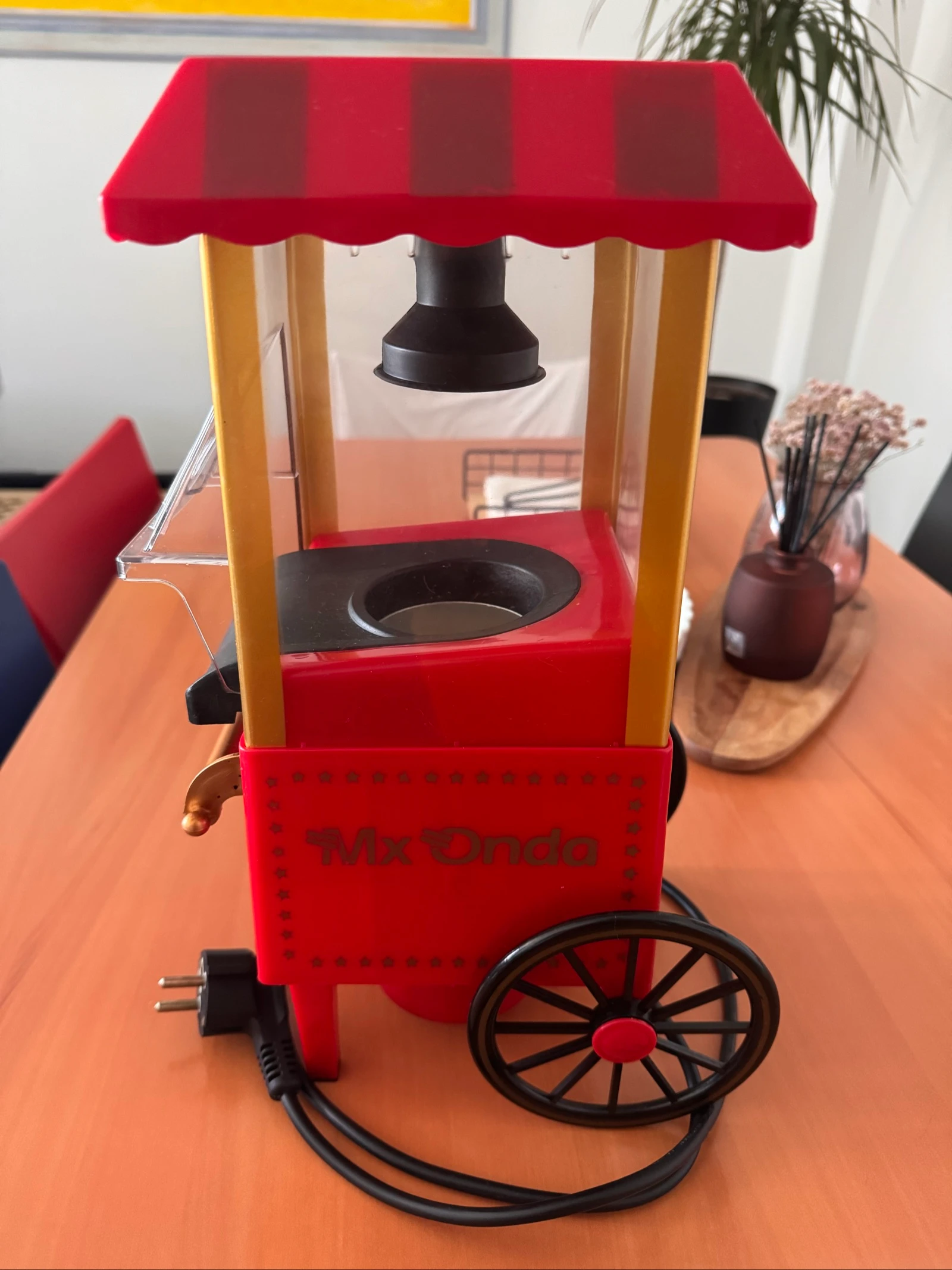Máquina de Pipocas Vintage Mx Onda | Como Nova! 🍿 – photo 3